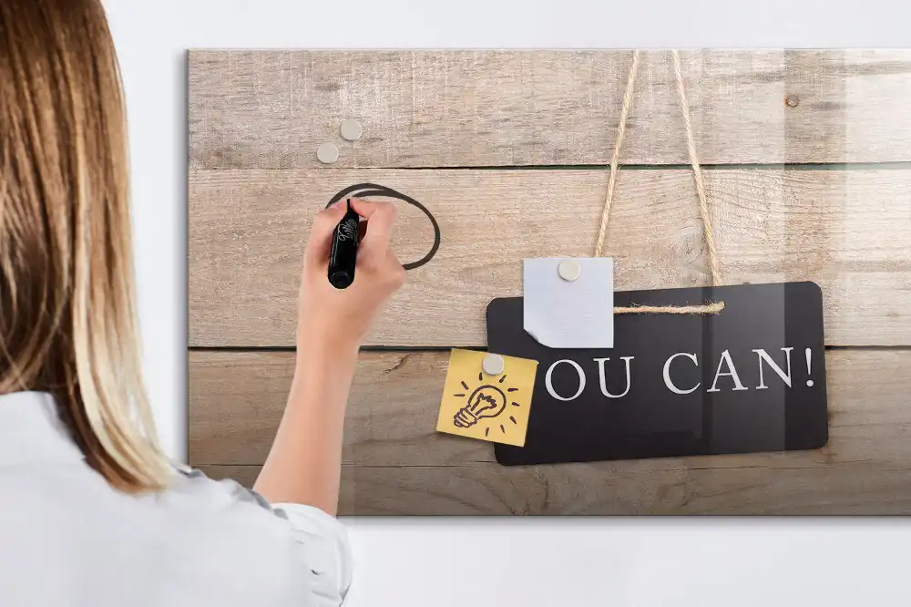 Tableau magnétique éducatif Tu peux le faire !