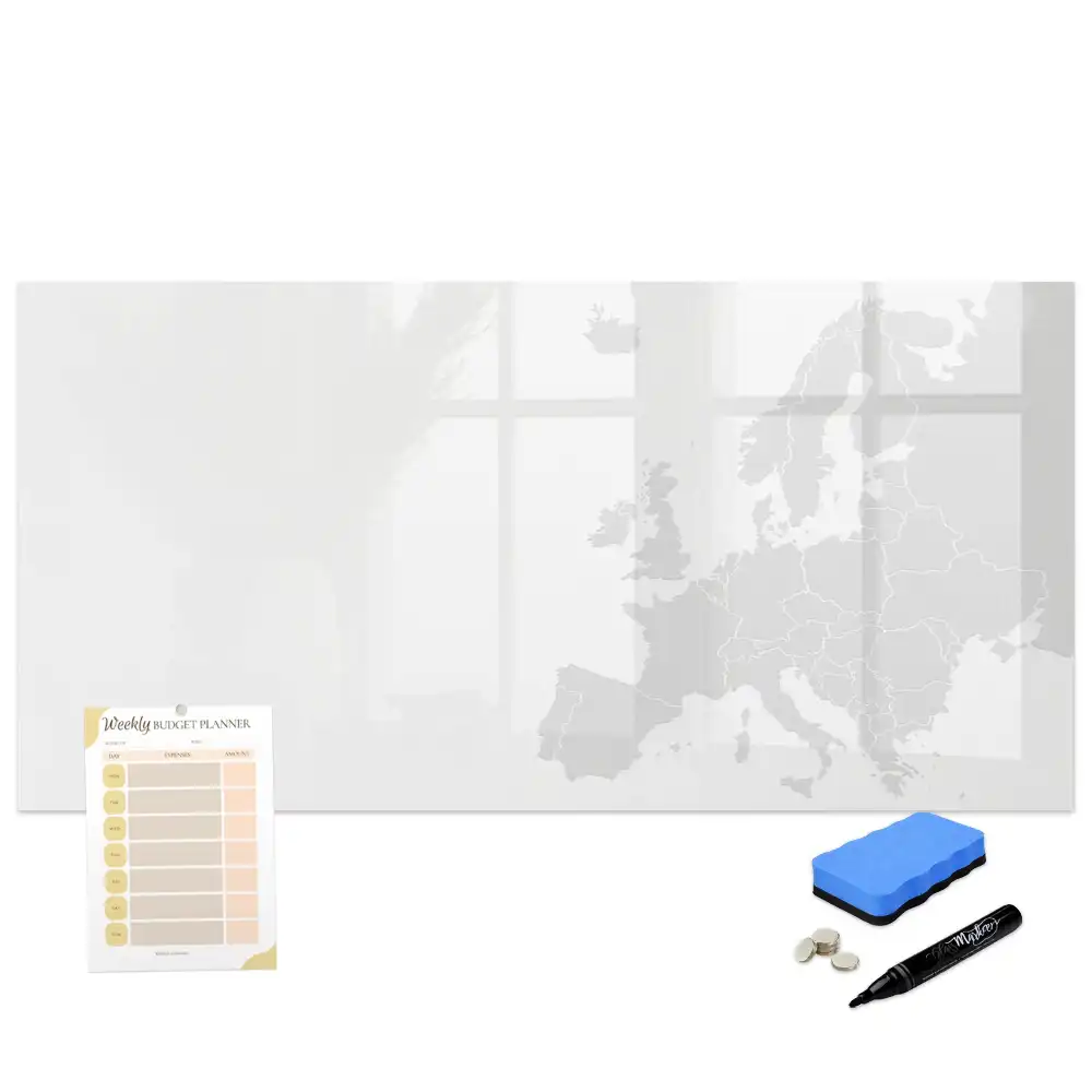 Tableau magnétique éducatif carte du continent européen