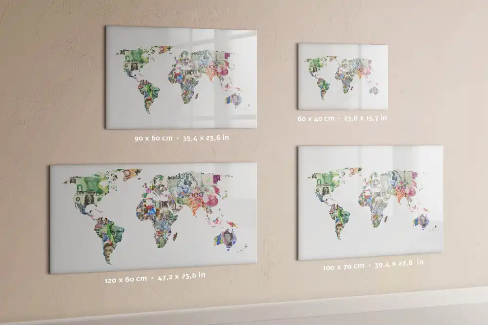 Tableau magnétique éducatif carte du continent européen