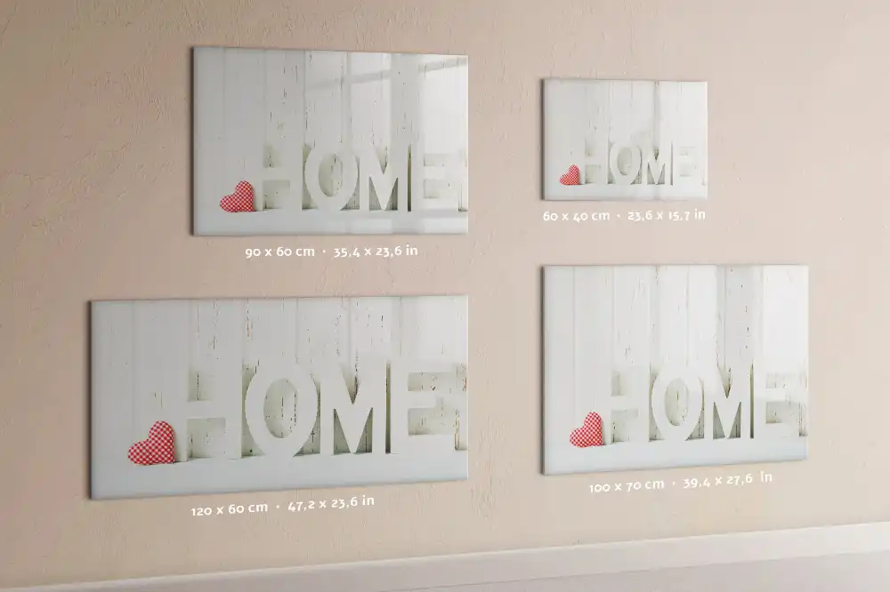 Tableau blanc magnétique effaçable à sec pour la maison et la famille