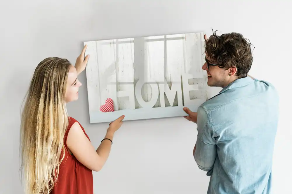 Tableau blanc magnétique effaçable à sec pour la maison et la famille
