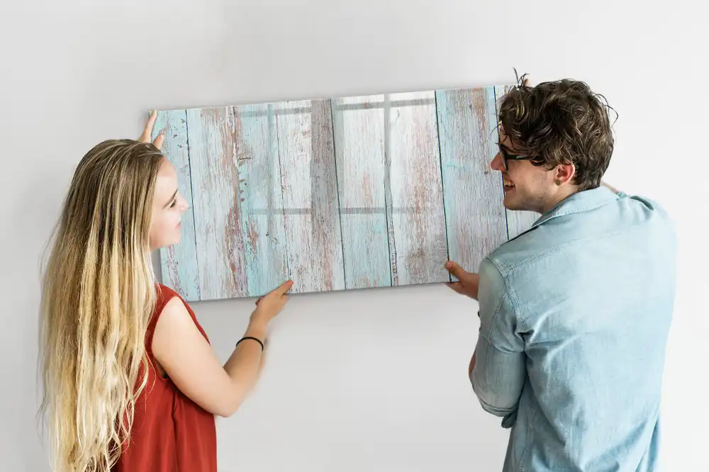 Tableau à dessiner magnétique en bois couleurs pastel