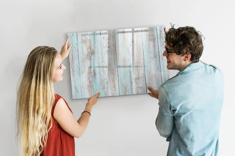 Tableau à dessiner magnétique en bois couleurs pastel