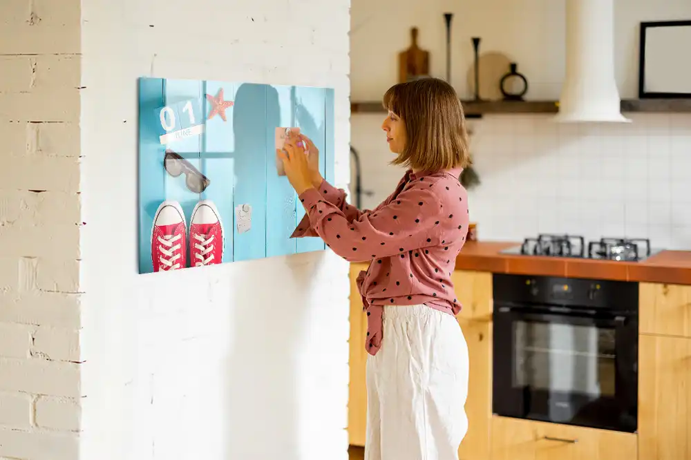 Tableau magnétique à dessiner premier jour de l'été