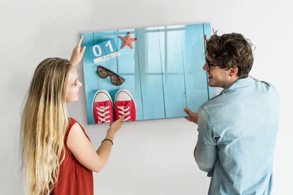 Tableau magnétique à dessiner premier jour de l'été