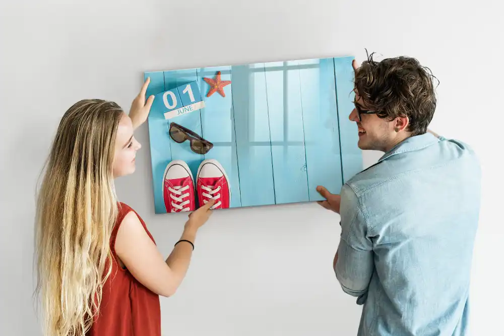 Tableau magnétique à dessiner premier jour de l'été