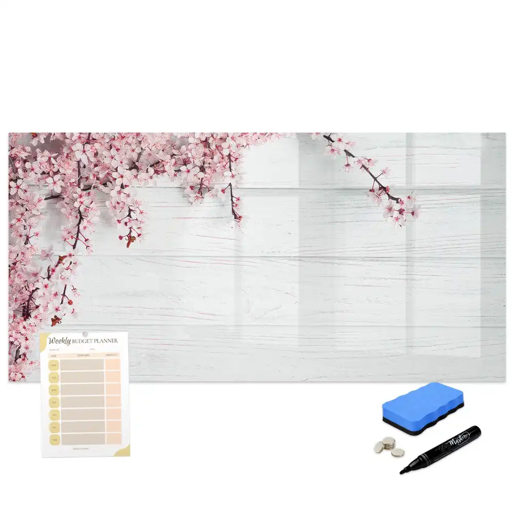 Tableau magnétique à dessiner premiers bourgeons du printemps