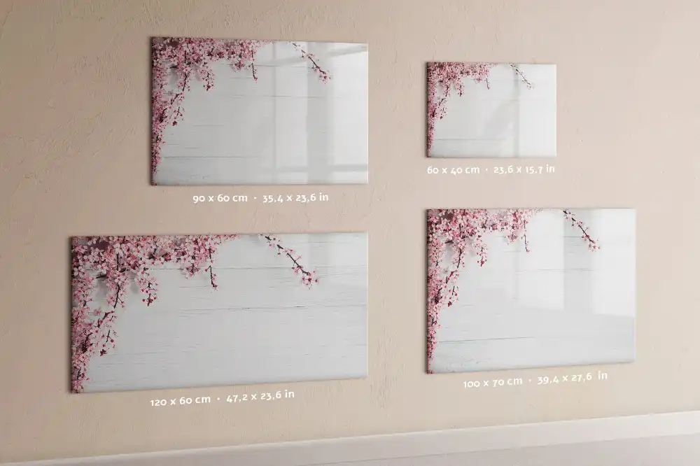 Tableau magnétique à dessiner premiers bourgeons du printemps