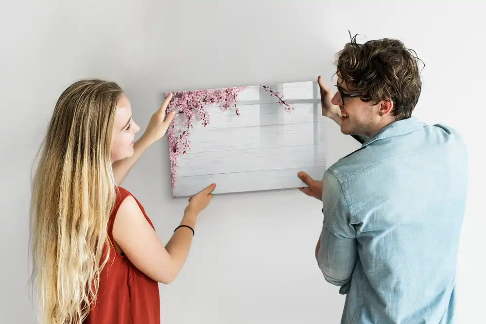 Tableau magnétique à dessiner premiers bourgeons du printemps