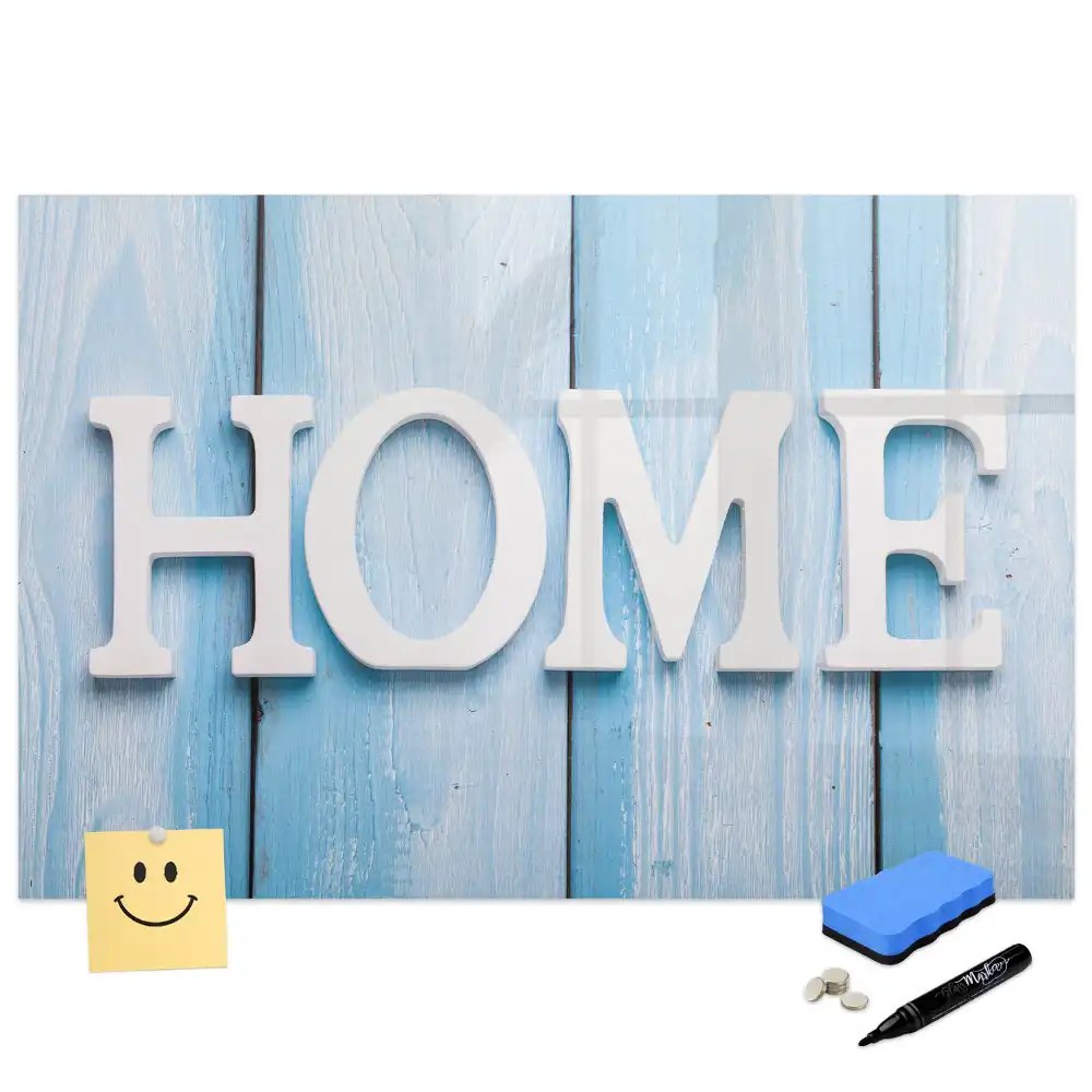 Tableau magnétique Home Sweet Home pour écriture