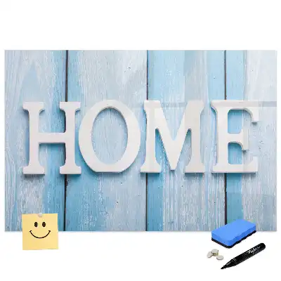 Tableau magnétique Home Sweet Home pour écriture