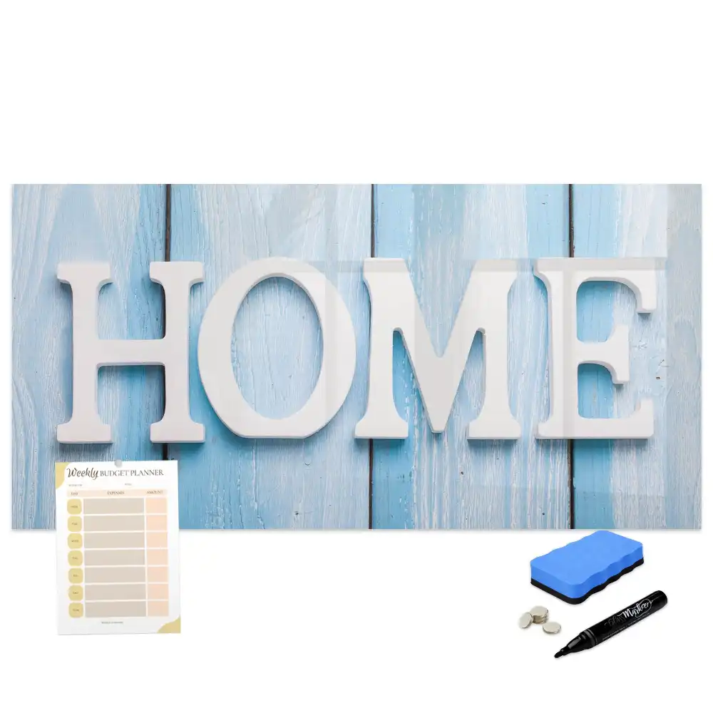 Tableau magnétique Home Sweet Home pour écriture
