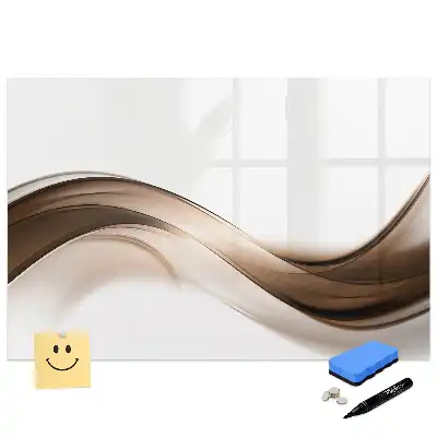 Tableau magnétique pour dessin à formes abstraites linéaires
