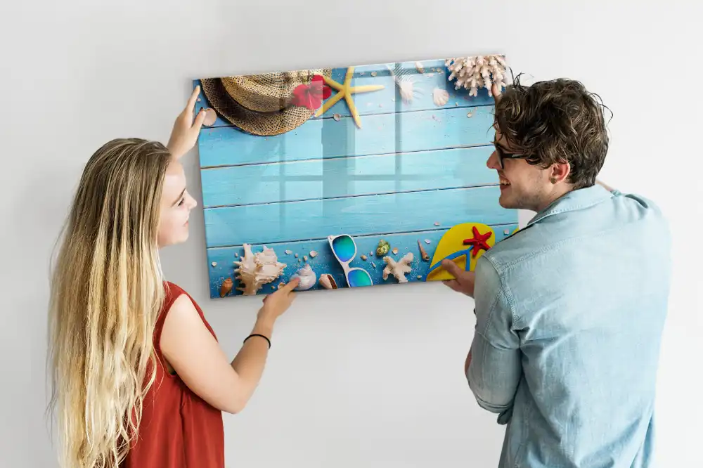 Tableau magnétique pour écriture effaçable à sec