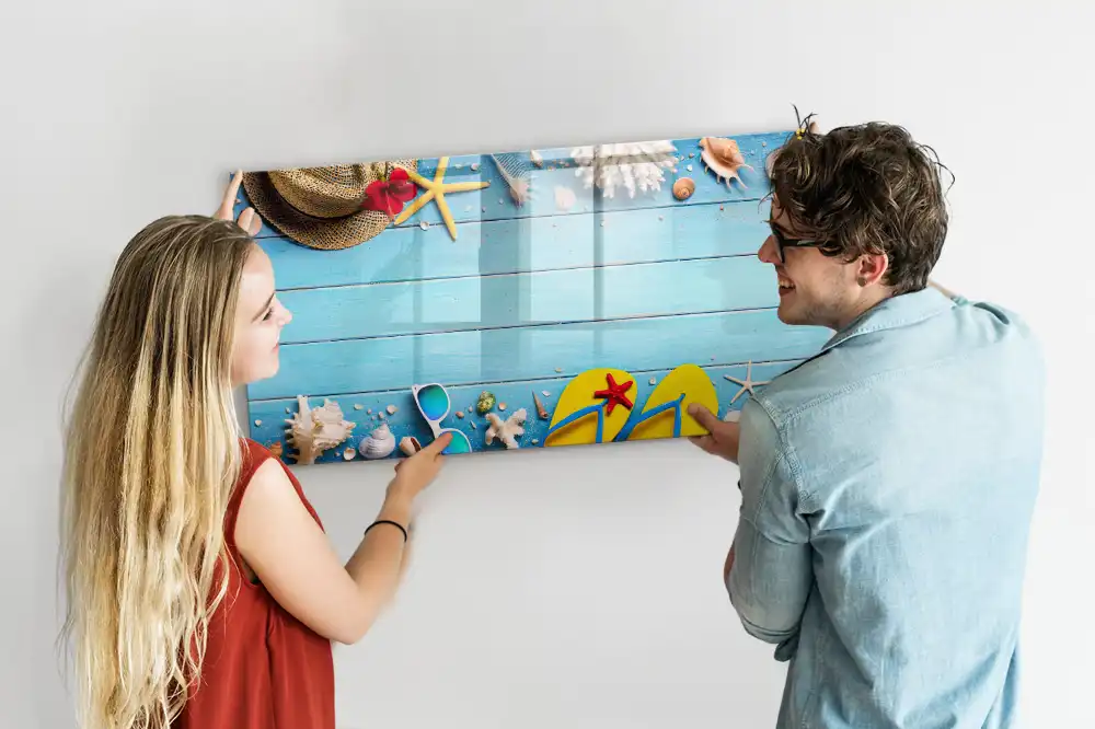 Tableau magnétique pour écriture effaçable à sec