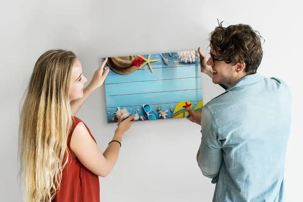 Tableau magnétique pour écriture effaçable à sec