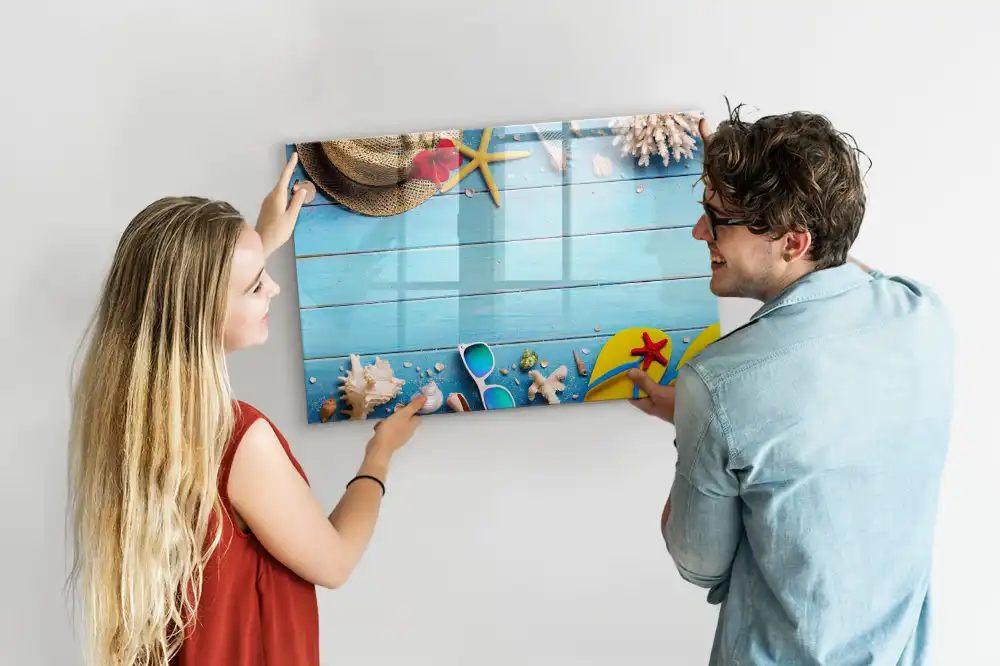 Tableau magnétique pour écriture effaçable à sec