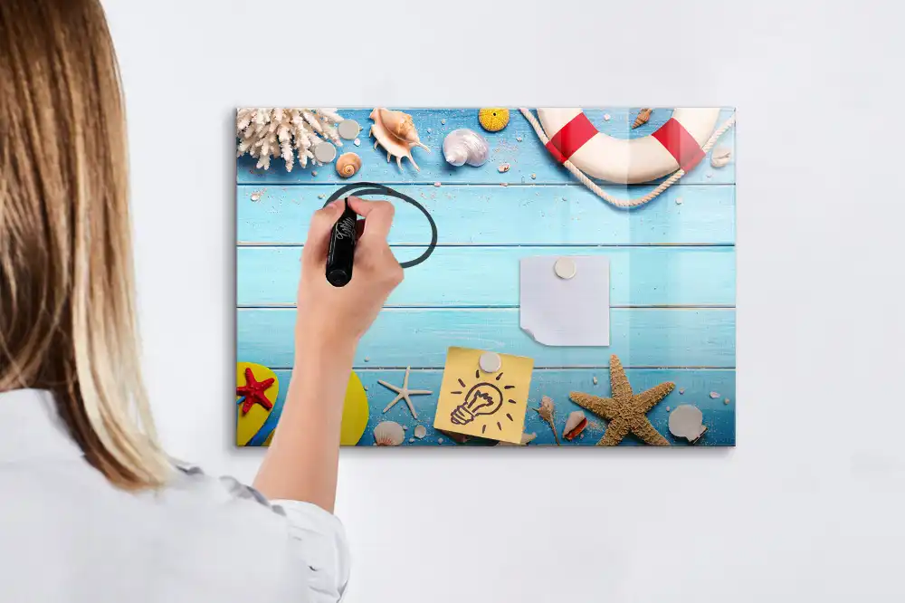Tableau magnétique à dessiner Les indispensables des baigneurs
