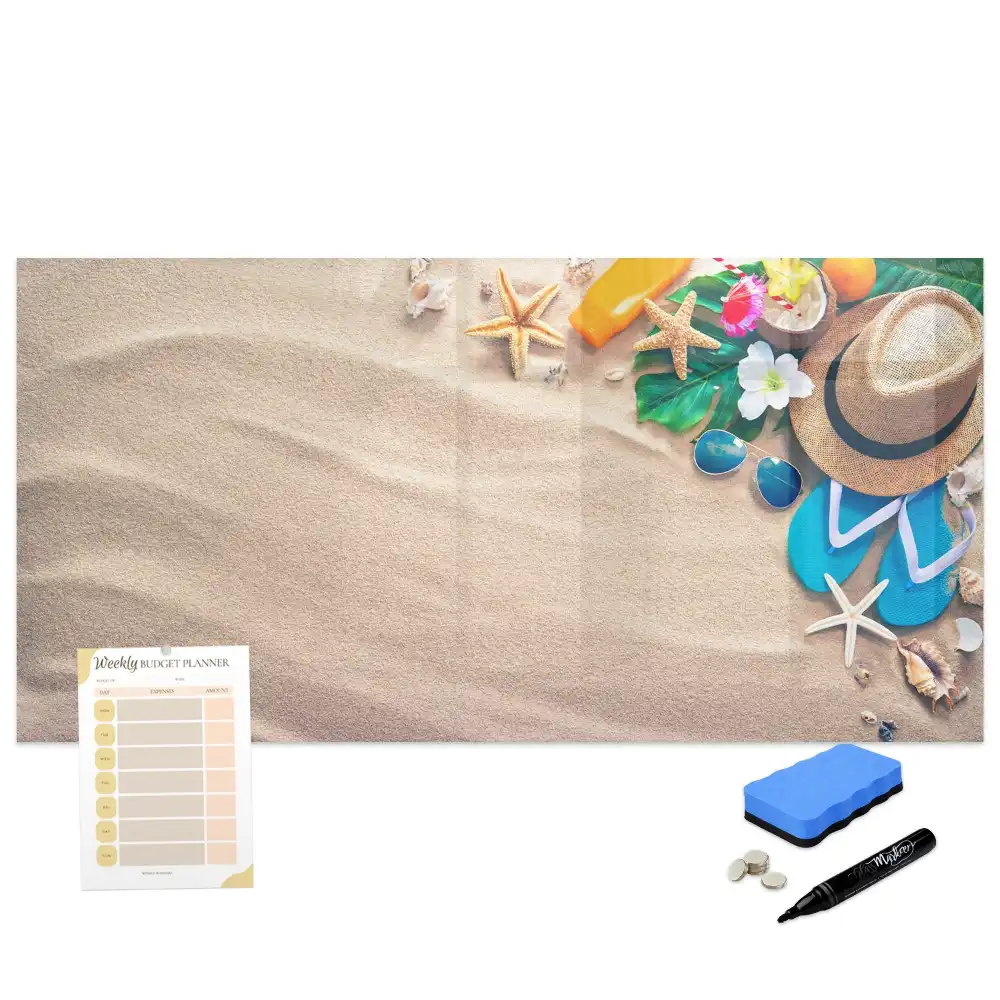 Tableau magnétique pour écriture gadget d'été