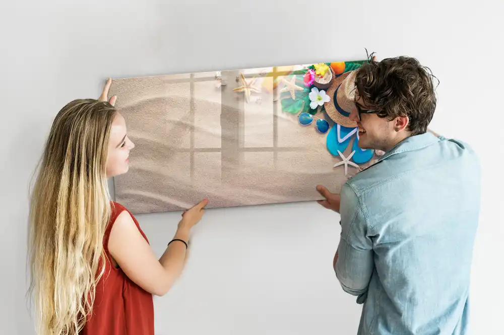 Tableau magnétique pour écriture gadget d'été