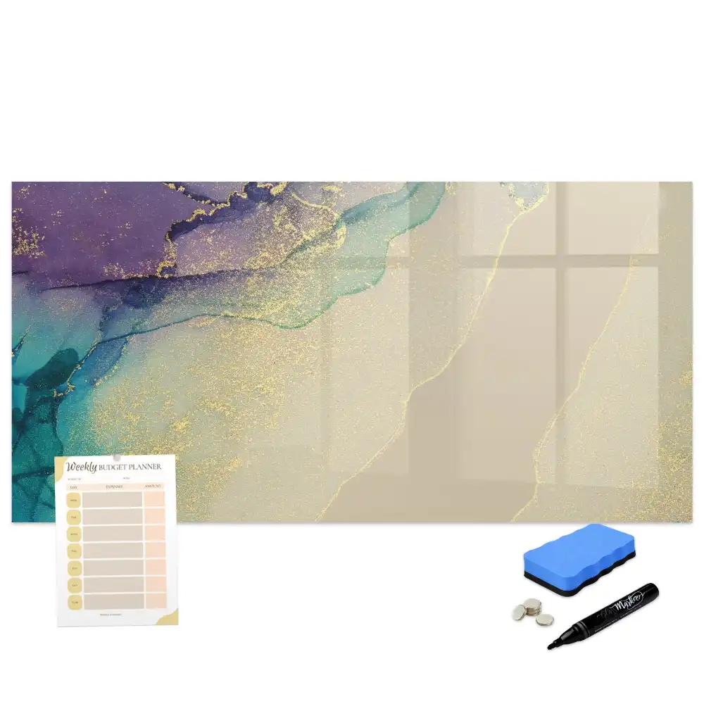 Tableau magnétique à dessiner abstraction linéaire chic