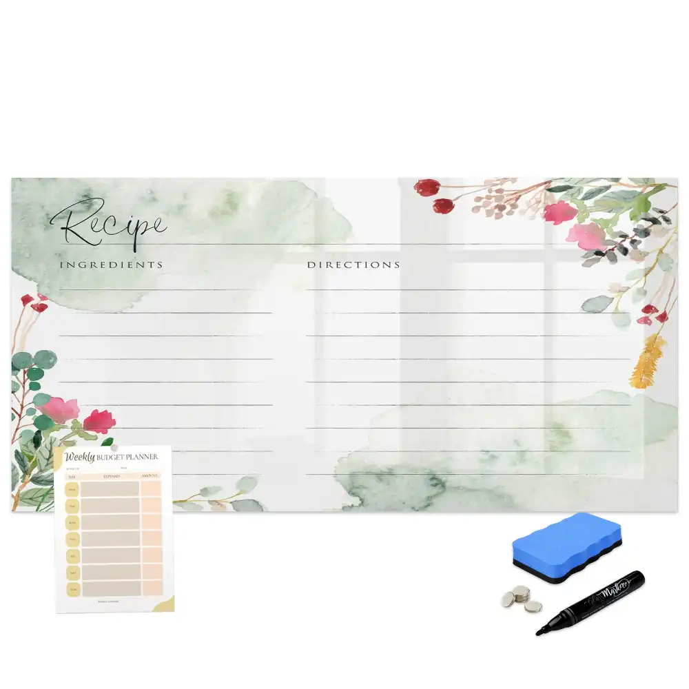 Tableau magnétique pour vos fiches de recettes personnelles