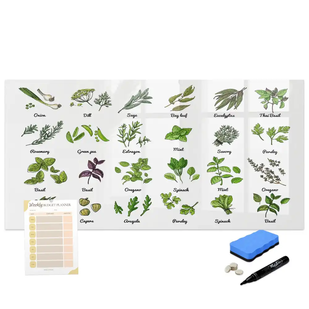 Tableau magnétique éducatif illustré sur les arbres