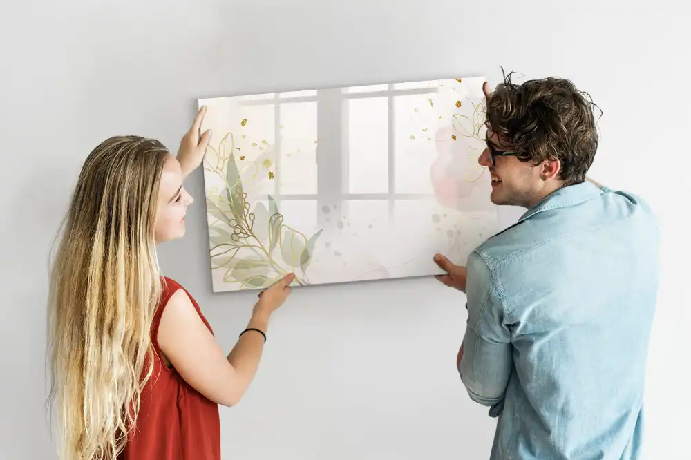 Tableau magnétique pour écriture aux motifs de taches pastel