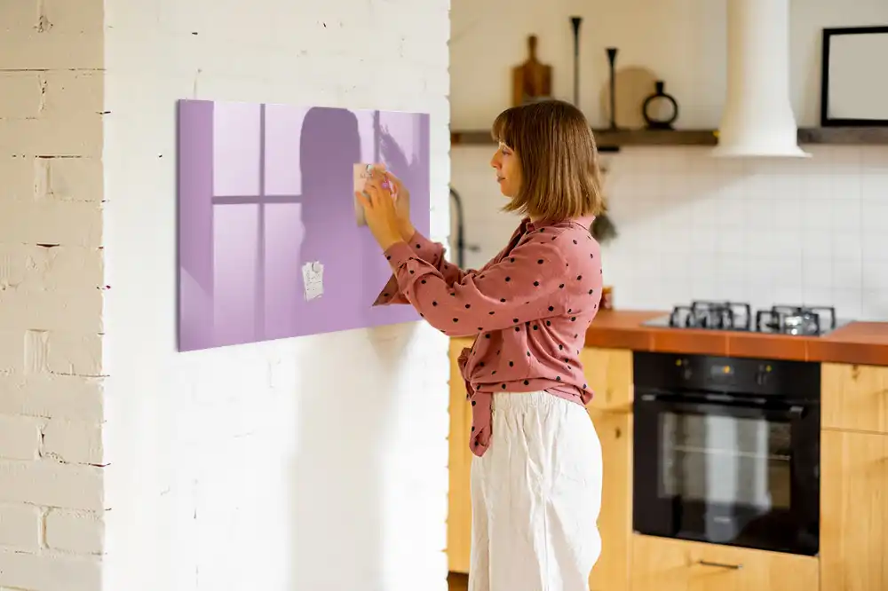 Tableau magnétique à dessiner couleur lilas