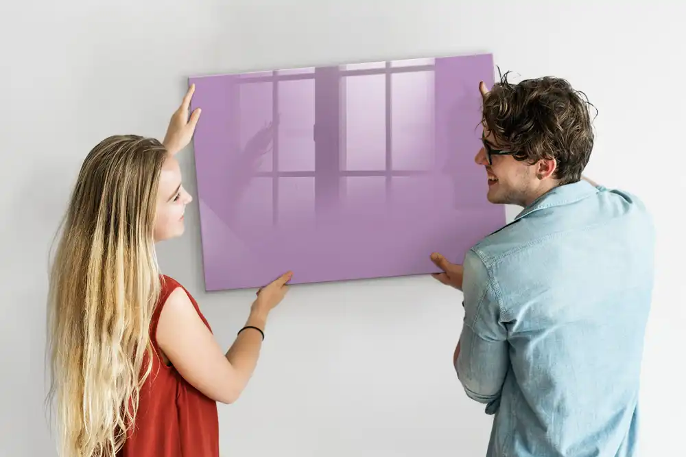 Tableau magnétique à dessiner couleur lilas