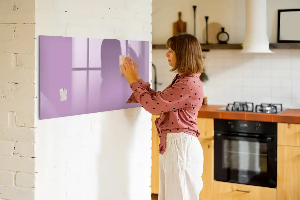 Tableau magnétique à dessiner couleur lilas