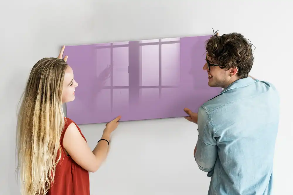 Tableau magnétique à dessiner couleur lilas