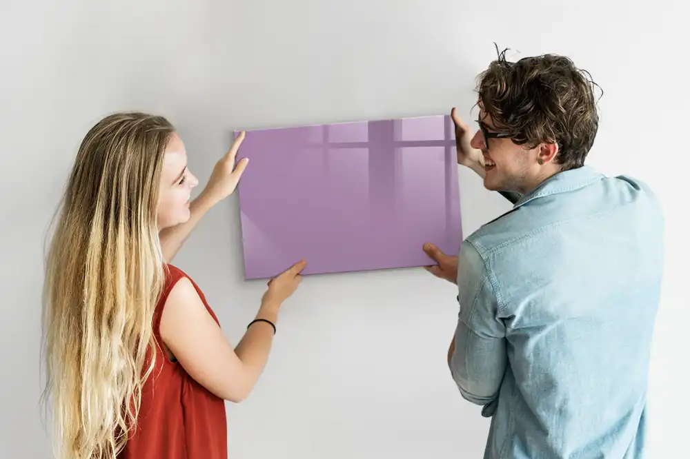 Tableau magnétique à dessiner couleur lilas