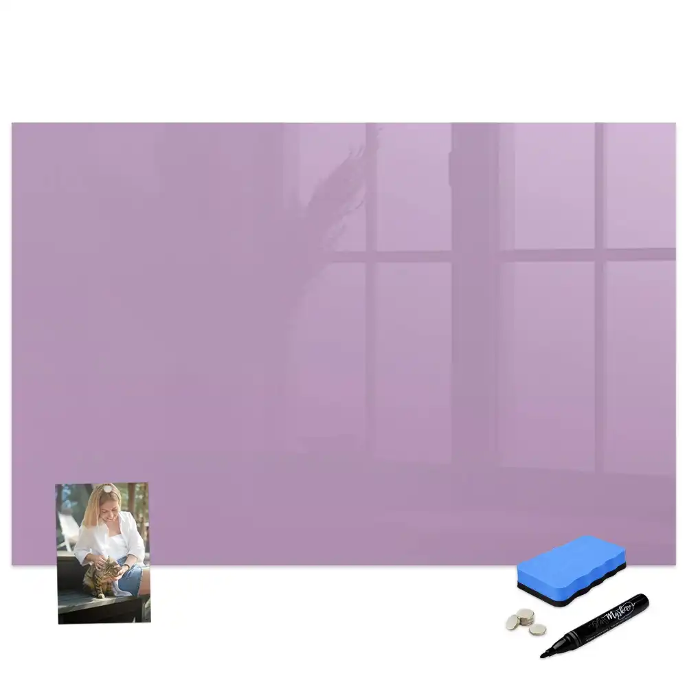 Tableau magnétique à dessiner couleur lilas