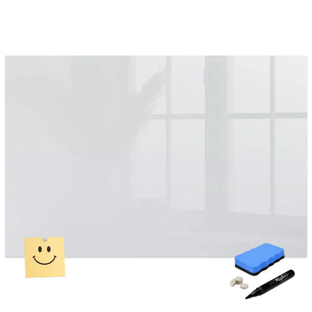 Tableau blanc magnétique effaçable à sec