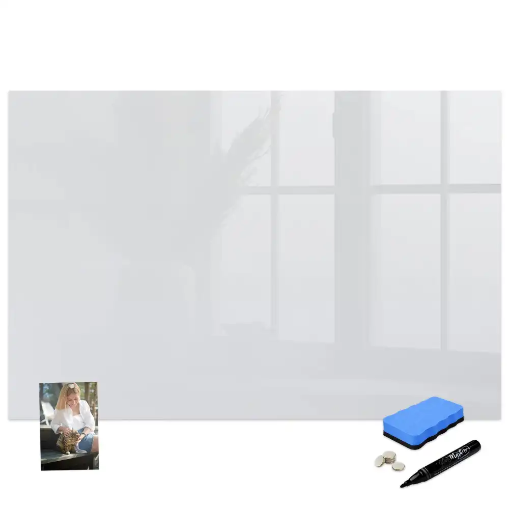 Tableau blanc magnétique effaçable à sec