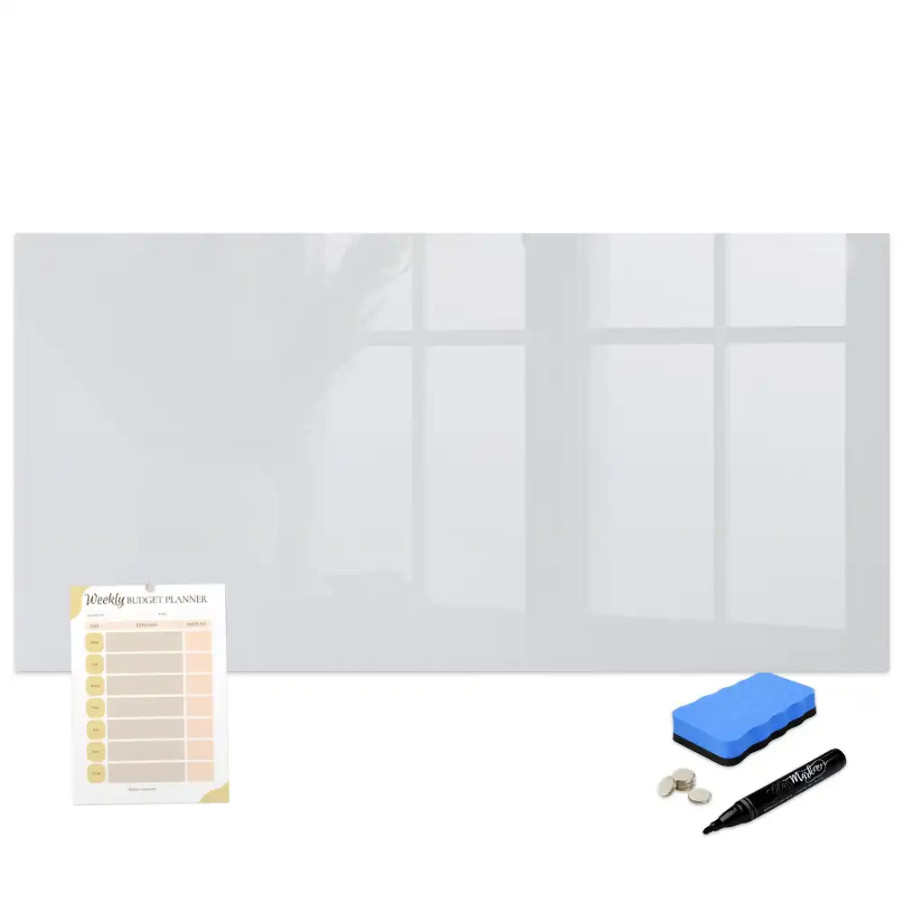 Tableau blanc magnétique effaçable à sec