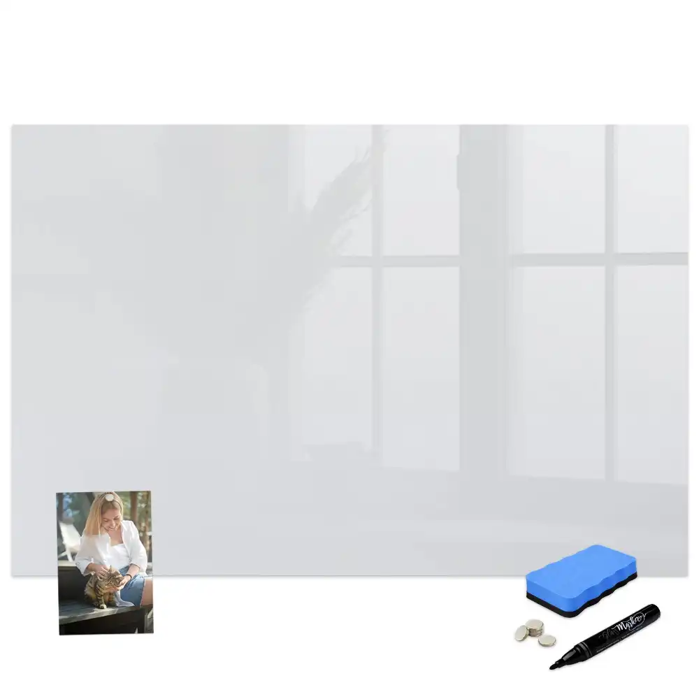Tableau blanc magnétique effaçable à sec