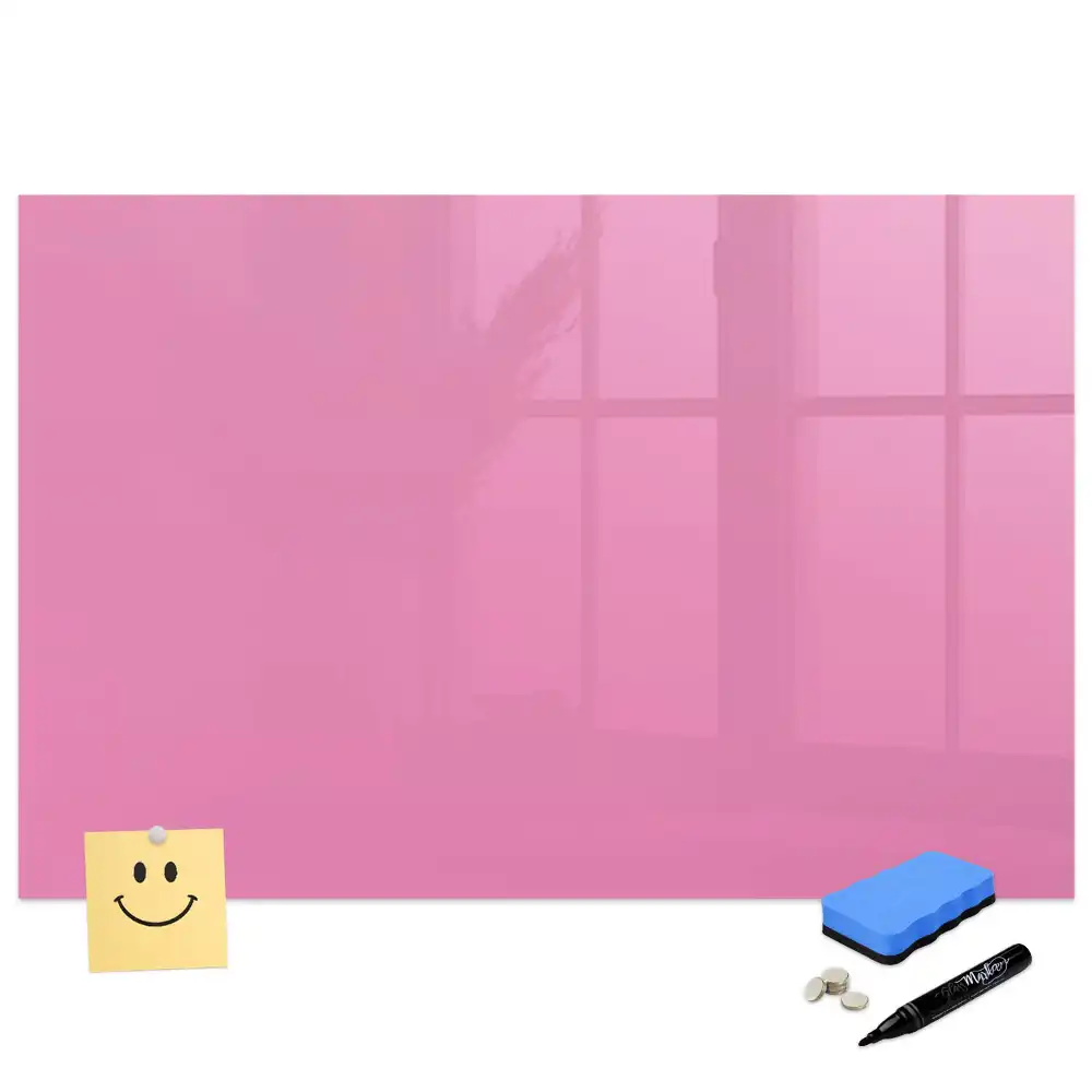 Tableau magnétique rose pour le dessin