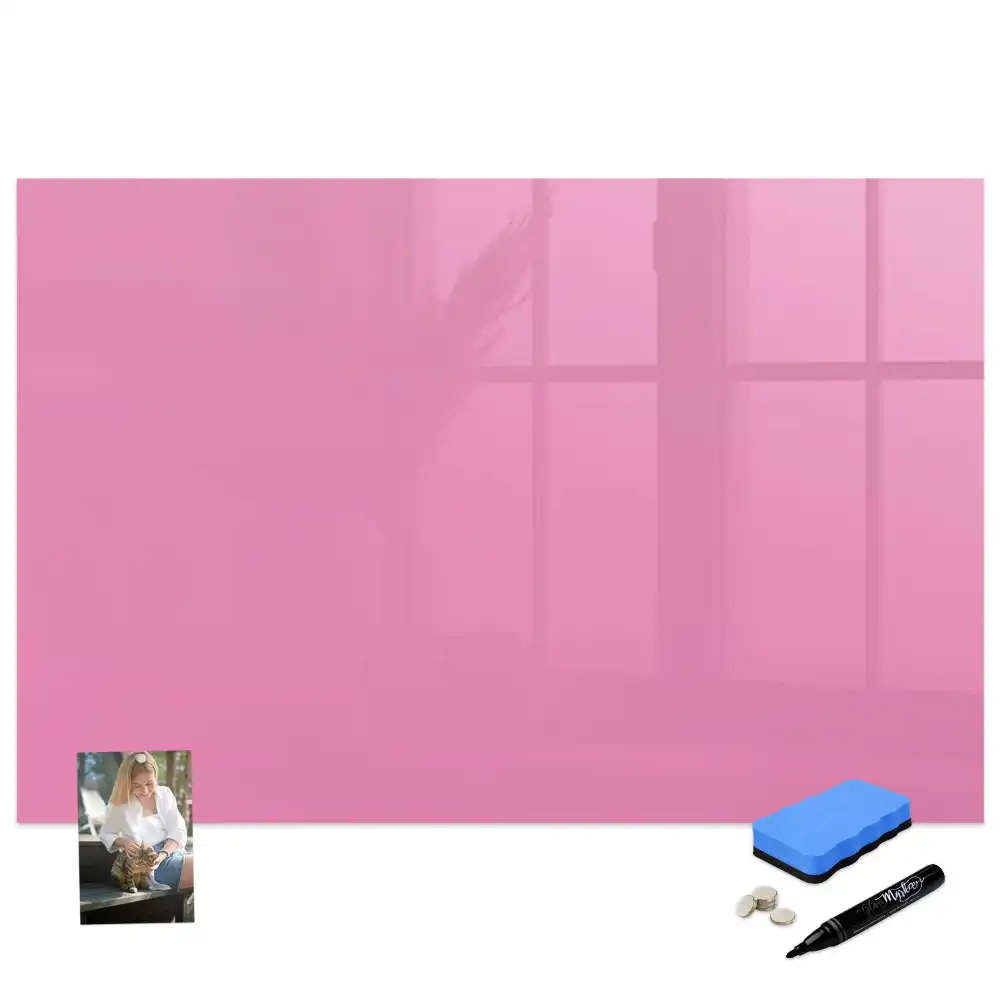 Tableau magnétique rose pour le dessin