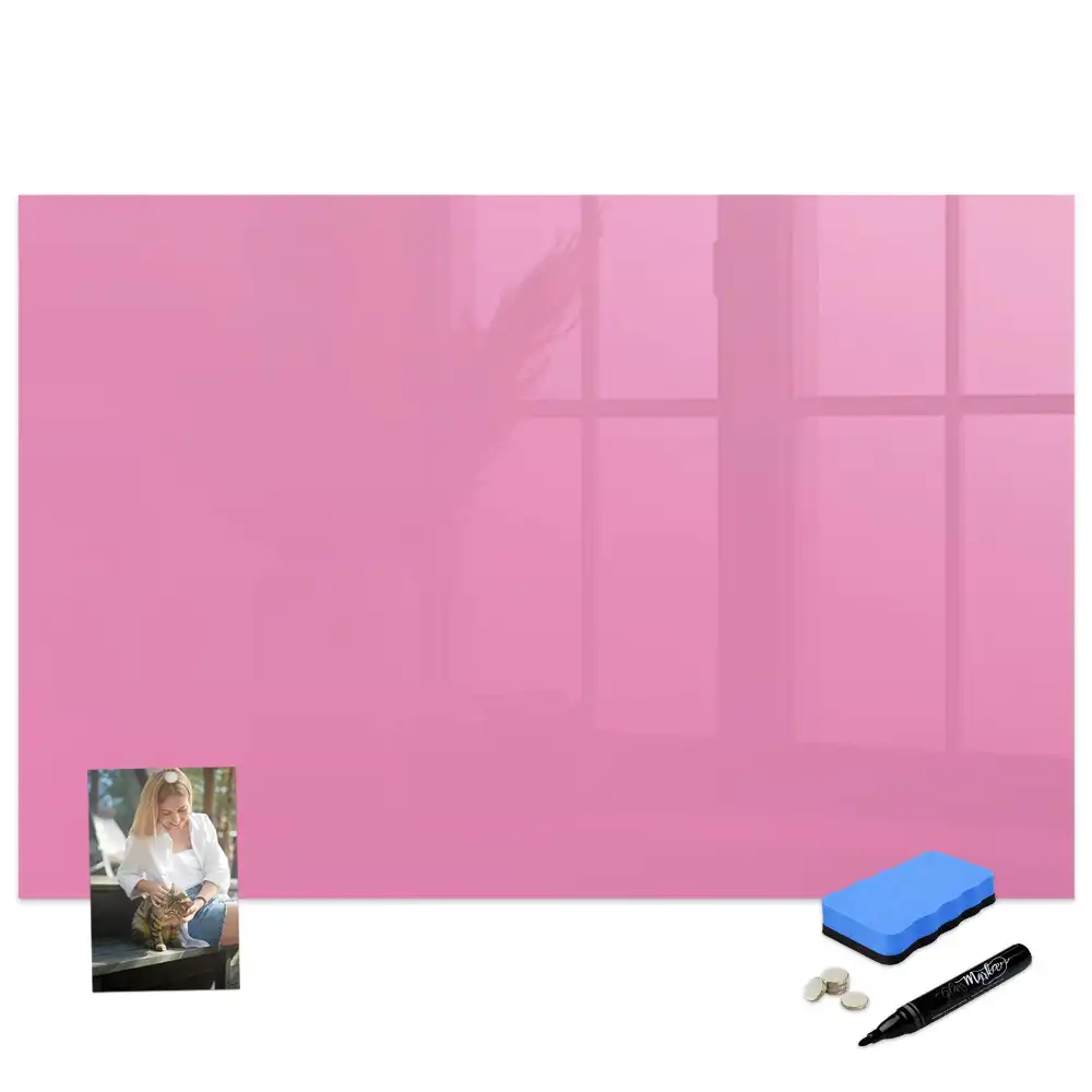 Tableau magnétique rose pour le dessin