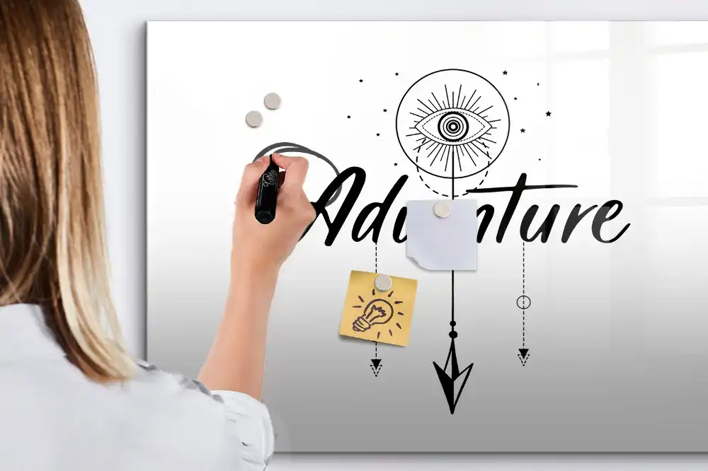 Tableau magnétique à dessiner Voyage de rêve