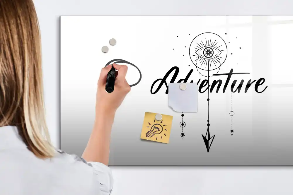 Tableau magnétique à dessiner Voyage de rêve
