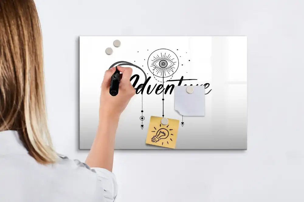 Tableau magnétique à dessiner Voyage de rêve
