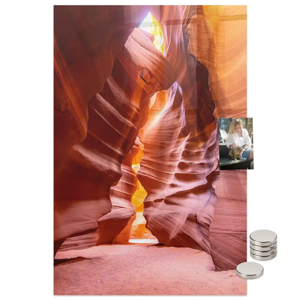 Tableau magnétique décoratif vue du canyon