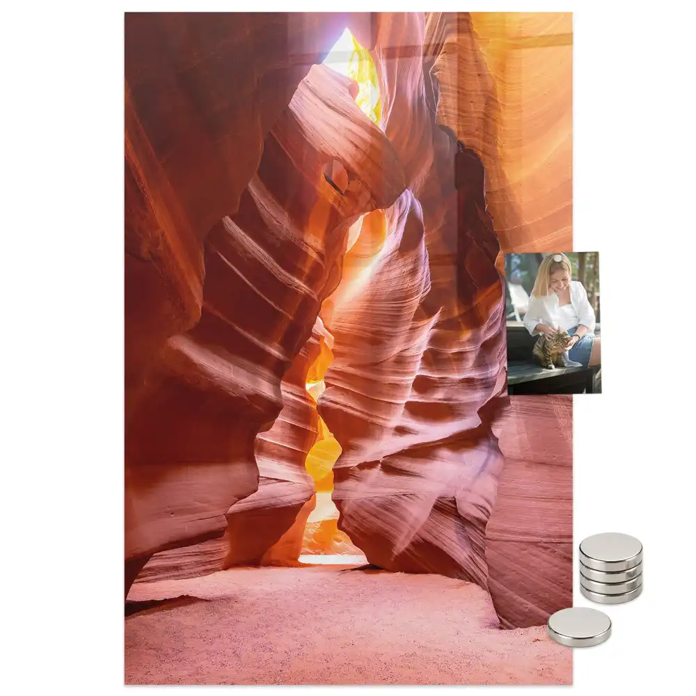 Tableau magnétique décoratif vue du canyon