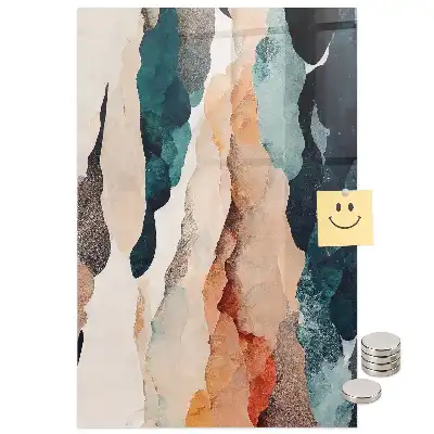 Tableau magnétique taches colorées