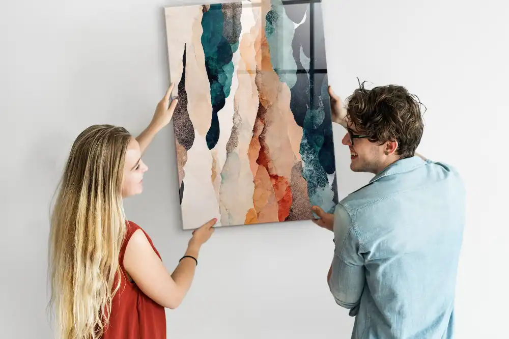 Tableau magnétique taches colorées