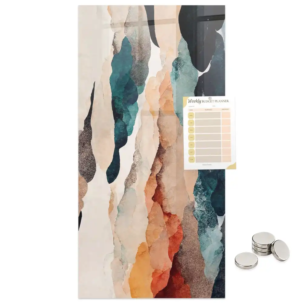 Tableau magnétique taches colorées