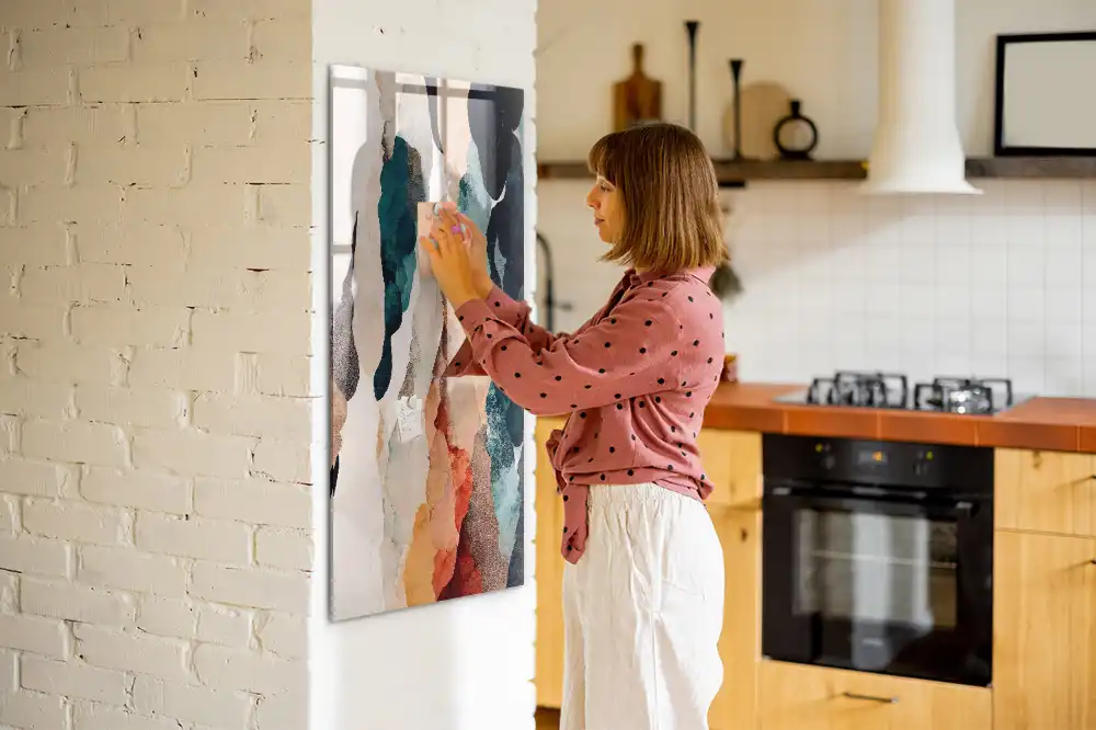 Tableau magnétique taches colorées